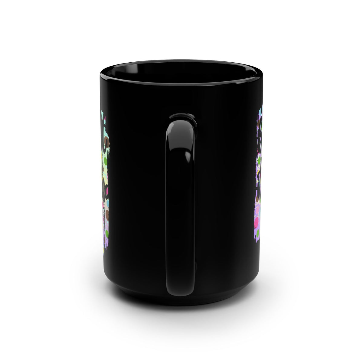 Black Mug – Inspirational “Patient in All Kinds of Situations” 15oz Coffee Cup