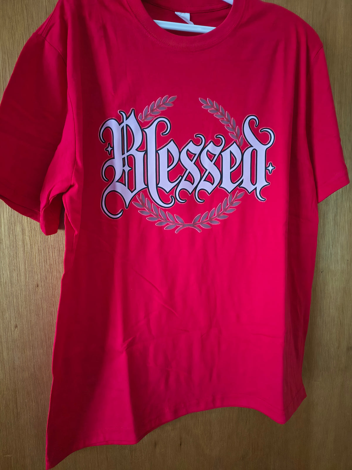 Short Sleeved Christian T'shirt-Blessed